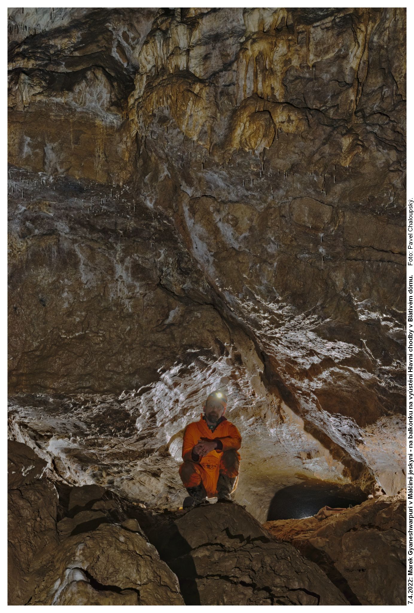 Swami Gyaneshwarpuri, Málčina jeskyně, foto: Pavel Chaloupský.